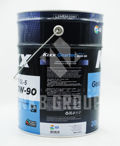 KIXX GEARTEC GL-5 80W/90 ТС,20л