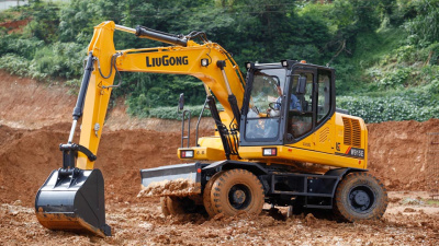 Колесный экскаватор LiuGong W915E