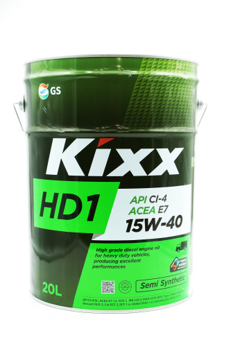 KIXX HD1 CI-4/SL(E7) 15W/40, PL 20л