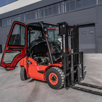 Бензиновый вилочный погрузчик Hangcha CPQD25-XRW22 (2500 кг)