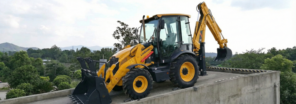 Экскаватор-погрузчик LiuGong CLG 777A Plus