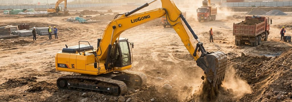 Гусеничный экскаватор LiuGong CLG 922E