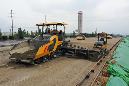 Асфальтоукладчик LiuGong CLG 509E ( Hydraulic)