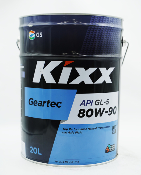 KIXX GEARTEC GL-5 80W/90 ТС,20л