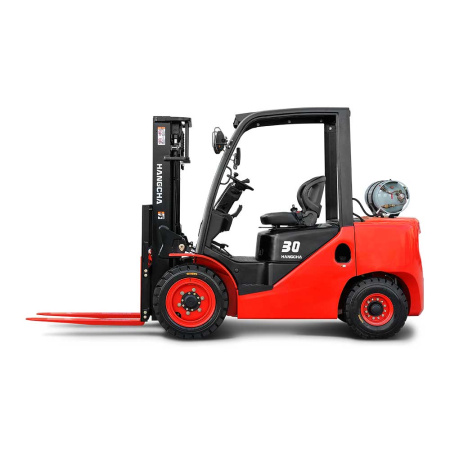 Газ-бензиновый вилочный погрузчик Hangcha CPQYD45-XRW57 (4500 кг)